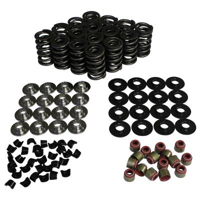 GM Gen III Dual Valve Spring & Retainer Kit; 1.305 Super 7 Degree